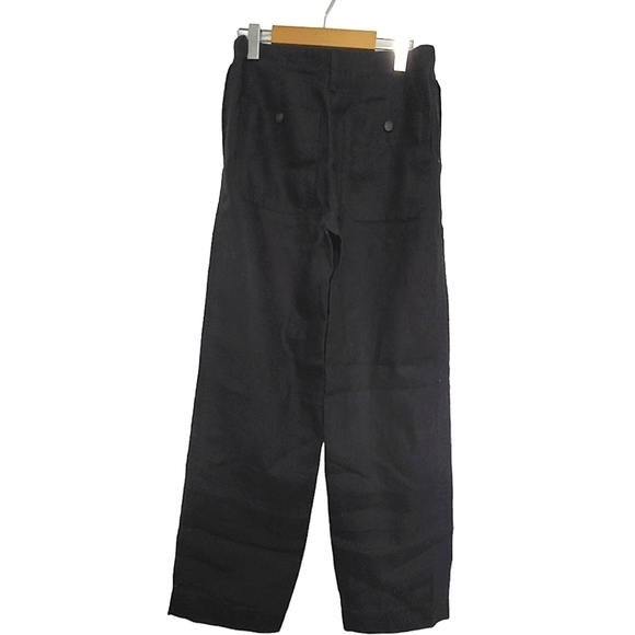 Vince Dark Navy Hemp Trousers Size Small NWOT - Picture 3 of 8